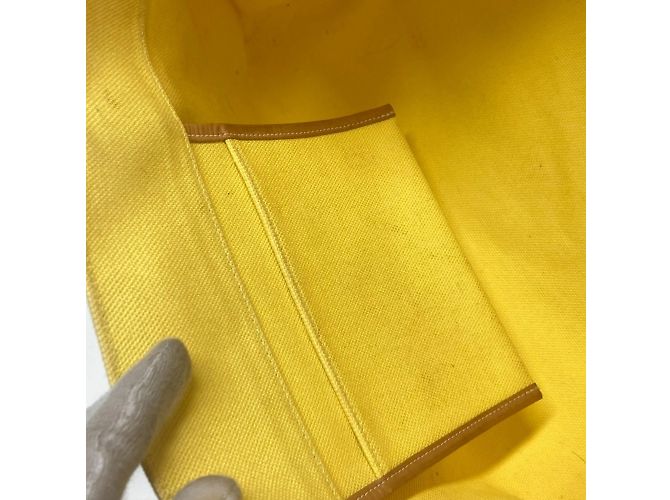 Hermès Borsa Tote Elan di Hermes Etrivier Giallo - vista 10