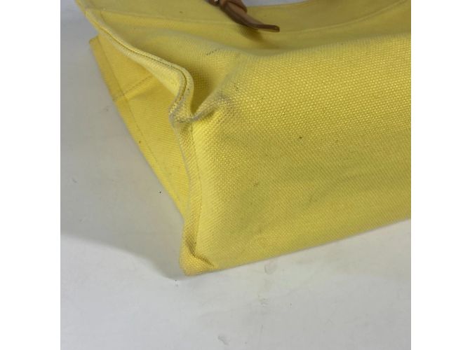 Hermès Borsa Tote Elan di Hermes Etrivier Giallo - vista 12