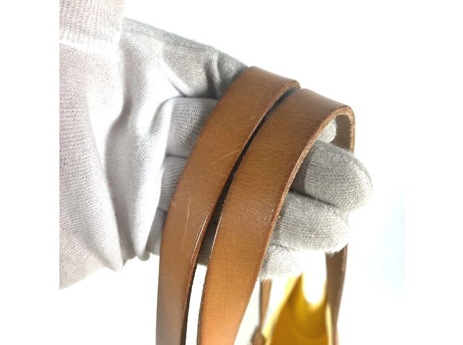 Hermès Borsa Tote Elan di Hermes Etrivier Giallo - vista 4