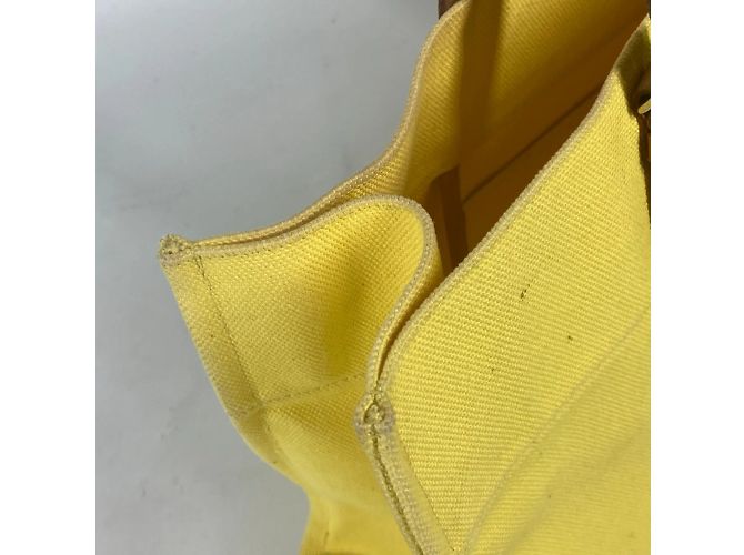 Hermès Borsa Tote Elan di Hermes Etrivier Giallo - vista 8