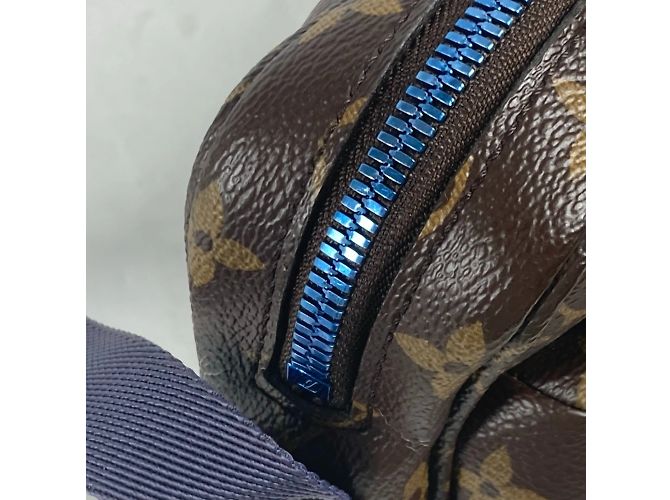 Borsa a Spalla Monogram PM Louis Vuitton Marrone Blu - vista 11