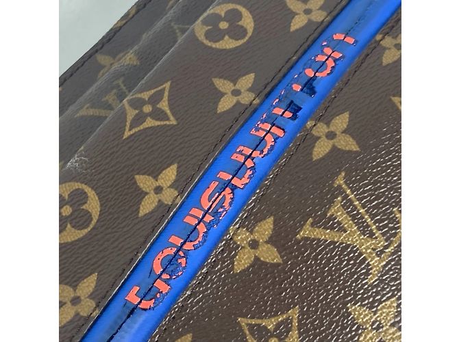 Borsa a Spalla Monogram PM Louis Vuitton Marrone Blu - vista 8