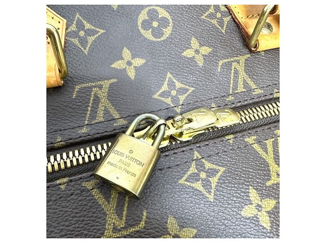 Sac Boston Louis Vuitton Marron - vue 10