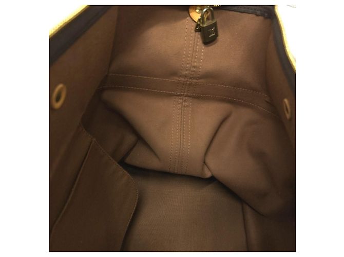 Sac Boston Louis Vuitton Marron - vue 11