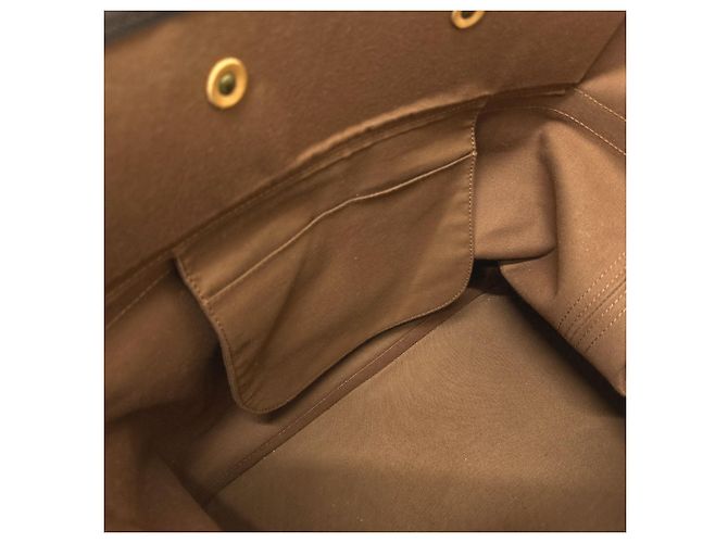 Sac Boston Louis Vuitton Marron - vue 12