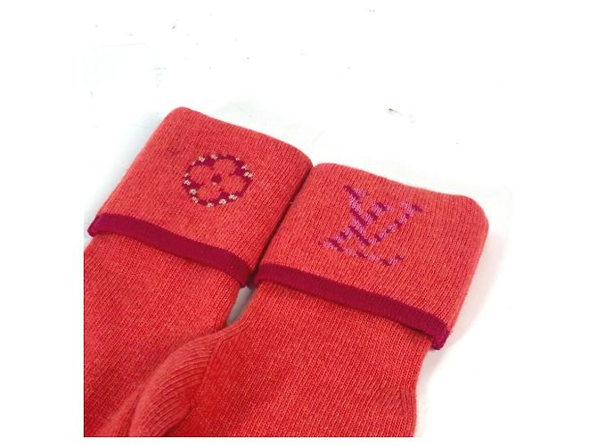 Gon Pop Monogram Handschuhe von Louis Vuitton Pink Rot - Ansicht 2