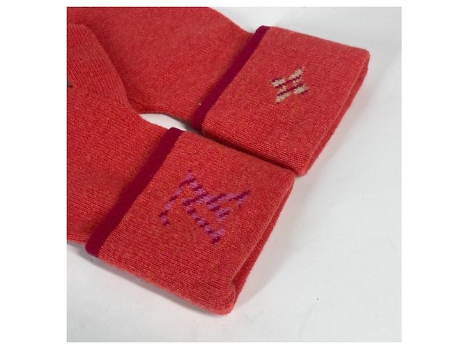 Gon Pop Monogram Handschuhe von Louis Vuitton Pink Rot - Ansicht 4