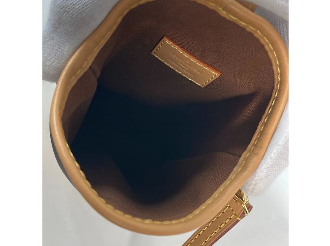 Borsa a spalla pieghevole Monogram Louis Vuitton Marrone - vista 10