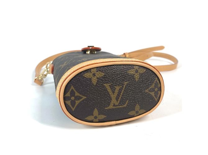 Borsa a spalla pieghevole Monogram Louis Vuitton Marrone - vista 3