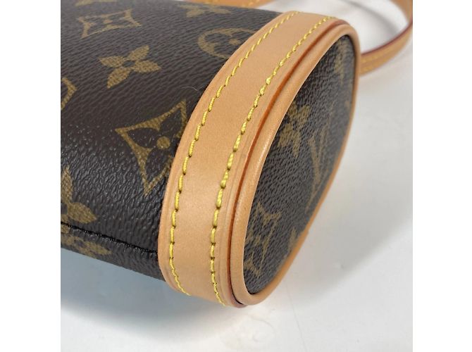 Borsa a spalla pieghevole Monogram Louis Vuitton Marrone - vista 5