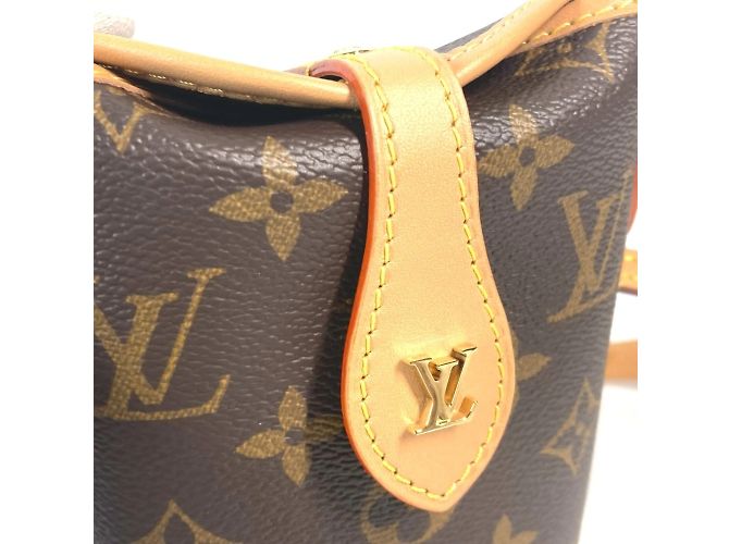 Borsa a spalla pieghevole Monogram Louis Vuitton Marrone - vista 6