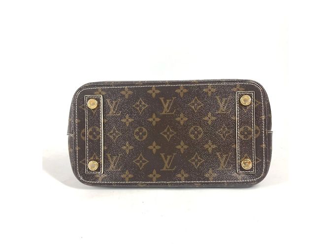 Louis Vuitton Monogram Lockit PM Tote Bag Braun - Ansicht 4
