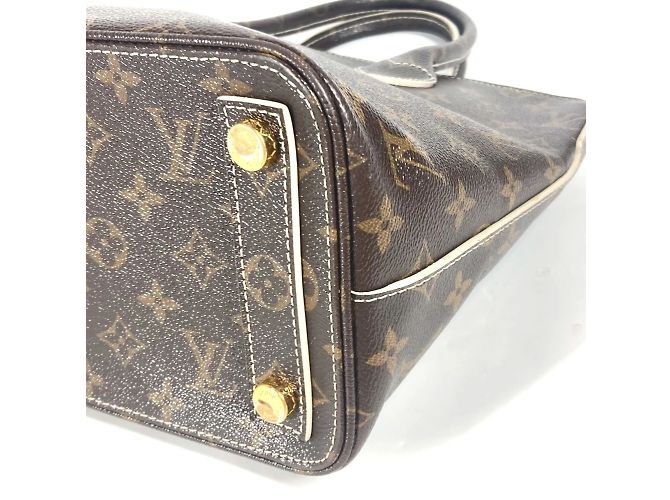 Louis Vuitton Monogram Lockit PM Tote Bag Braun - Ansicht 5