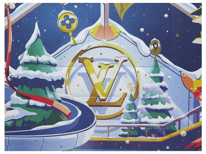 NINE LOUIS VUITTON ADVENT CALENDAR CHRISTMAS 2023 Red - view 3
