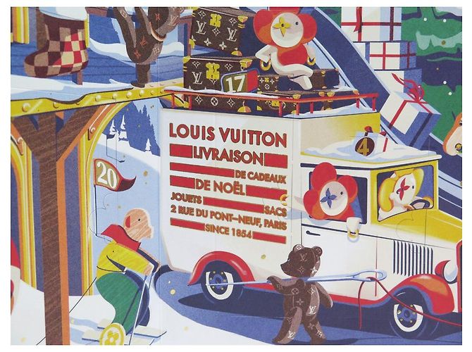 NINE LOUIS VUITTON ADVENT CALENDAR CHRISTMAS 2023 Red - view 4