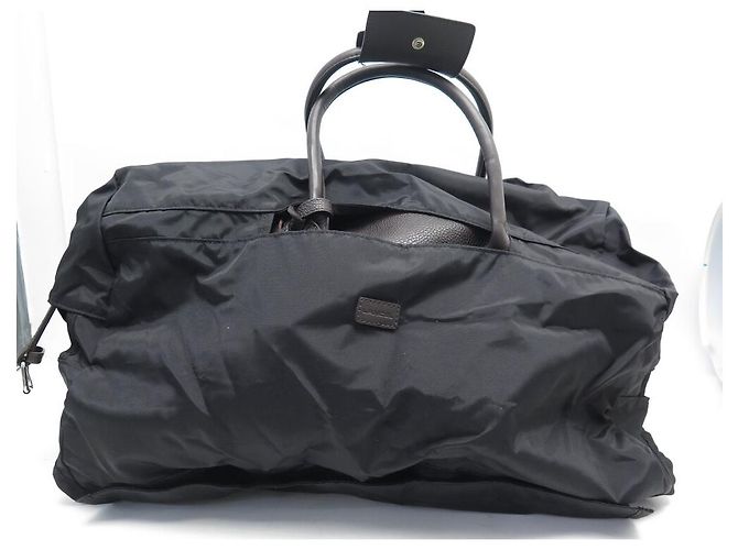 NOVE BOLSA DE VIAGEM LANCEL EM COURO MARROM TEXTURIZADO - vista 18