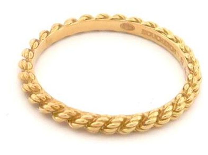 ANELLO NUOVO BOUCHERON SERPENT BOHEME ORO GIALLO 18K 1.8GR - vista 3