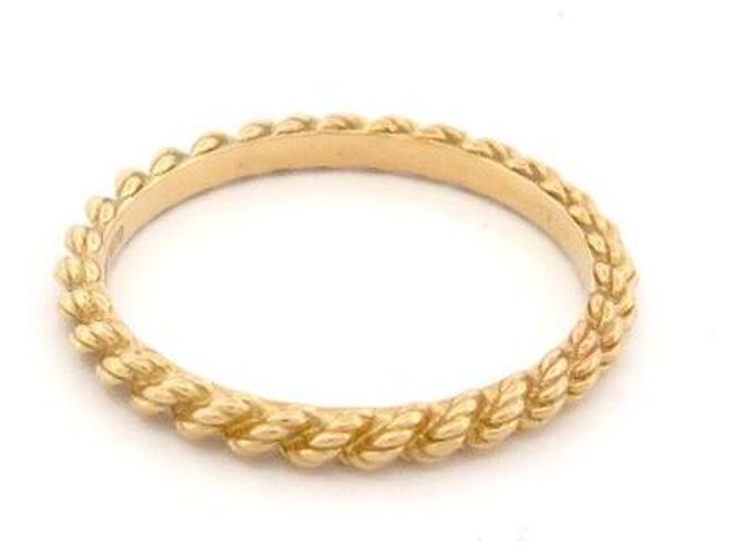 ANELLO NUOVO BOUCHERON SERPENT BOHEME ORO GIALLO 18K 1.8GR - vista 5