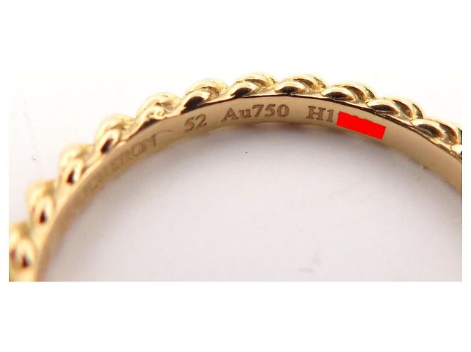 ANELLO NUOVO BOUCHERON SERPENT BOHEME ORO GIALLO 18K 1.8GR - vista 8