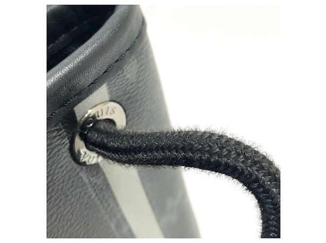 Zaino Eclipse Louis Vuitton di Hiroshi Fujiwara Nero - vista 14
