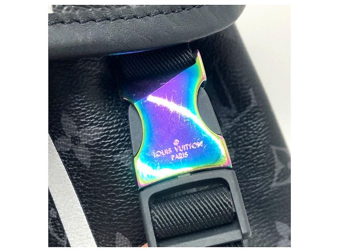 Zaino Eclipse Louis Vuitton di Hiroshi Fujiwara Nero - vista 16