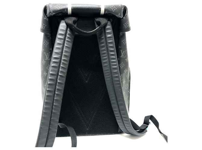 Zaino Eclipse Louis Vuitton di Hiroshi Fujiwara Nero - vista 2