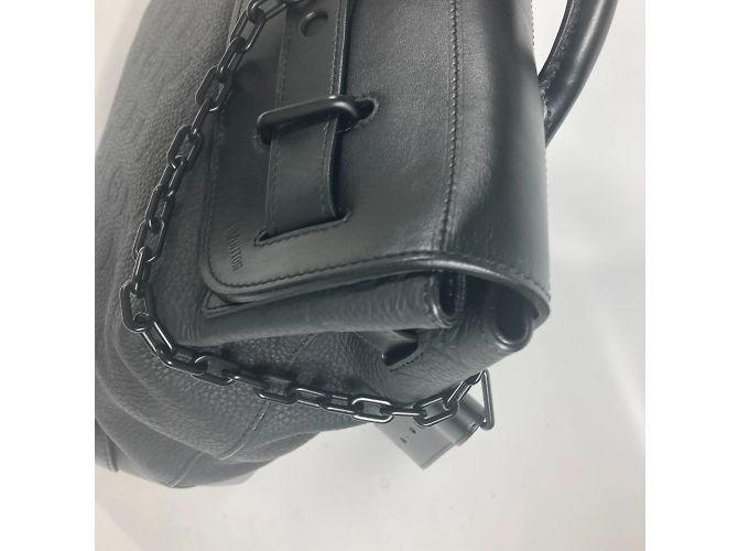 Borsa Tote Steamer PM Monogram Louis Vuitton Nero - vista 8