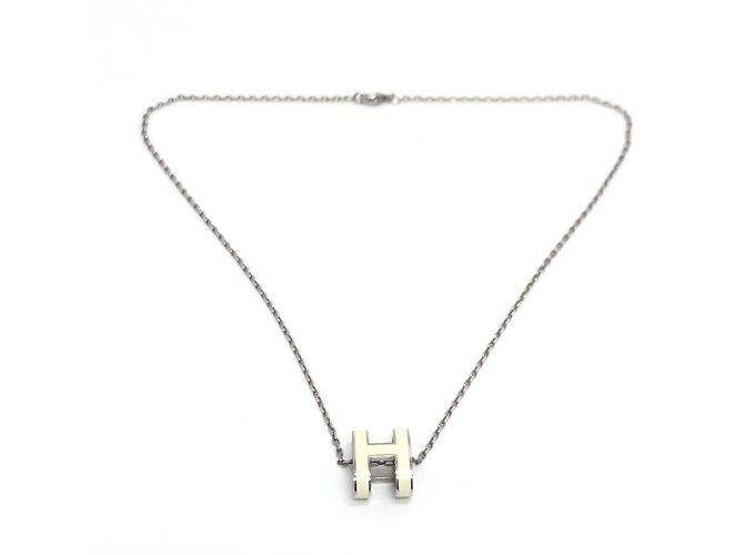 Collana Motivo H Pop di Hermès Bianco - vista 2