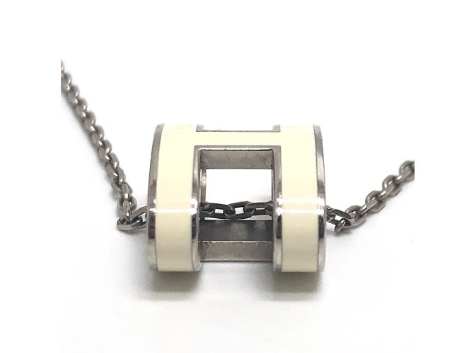 Collana Motivo H Pop di Hermès Bianco - vista 4