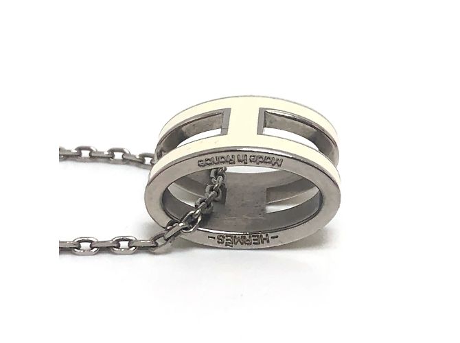 Collana Motivo H Pop di Hermès Bianco - vista 6