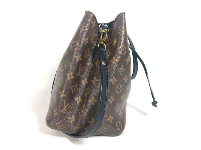 Néonoé Borsa a Spalla NeoNoe Monogramma Louis Vuitton Marrone Nero - vista 3
