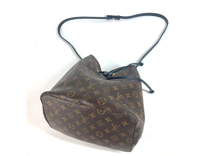 Néonoé Borsa a Spalla NeoNoe Monogramma Louis Vuitton Marrone Nero - vista 7