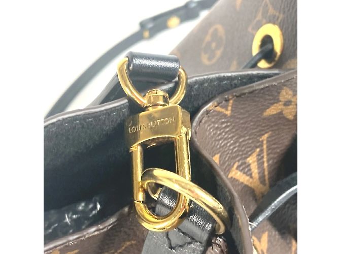 Néonoé Borsa a Spalla NeoNoe Monogramma Louis Vuitton Marrone Nero - vista 9