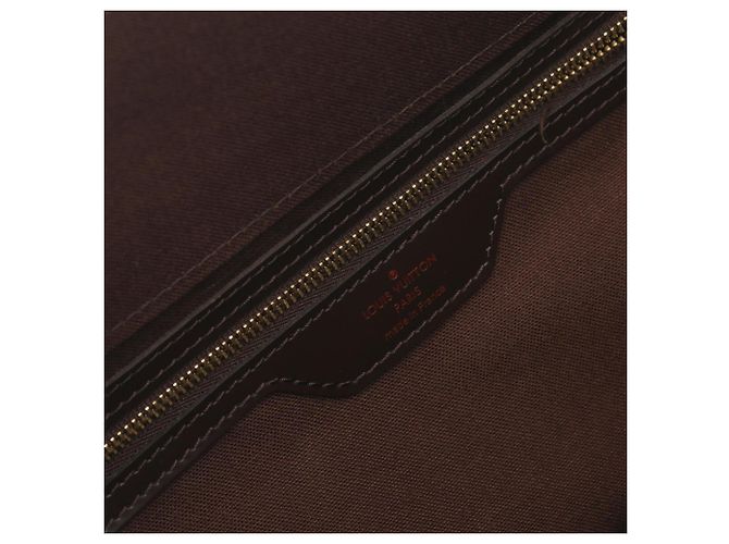 Borsa Boston Damier Ébène Greenwich PM di Louis Vuitton Marrone - vista 5