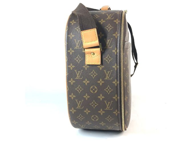 Borsa Packall GM Monogram Louis Vuitton Marrone - vista 3