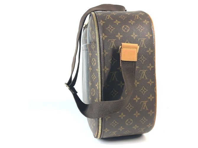 Borsa Packall GM Monogram Louis Vuitton Marrone - vista 4