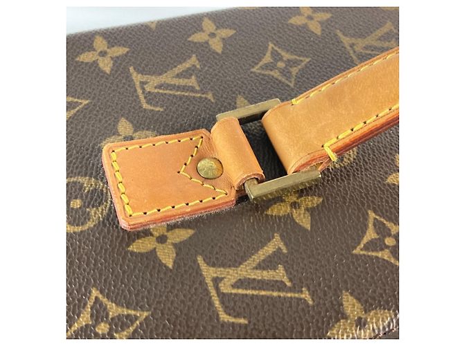 Borsa Packall GM Monogram Louis Vuitton Marrone - vista 7