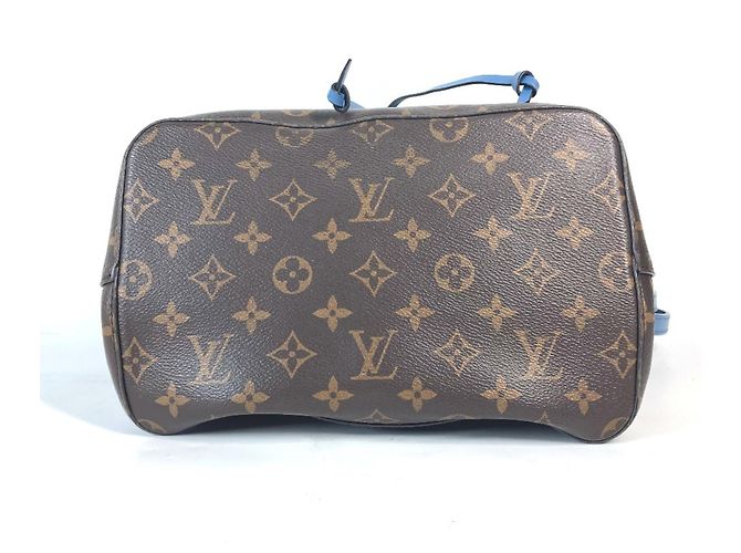Borsa a Spalla NeoNoe Monogram di Louis Vuitton Marrone Blu - vista 3