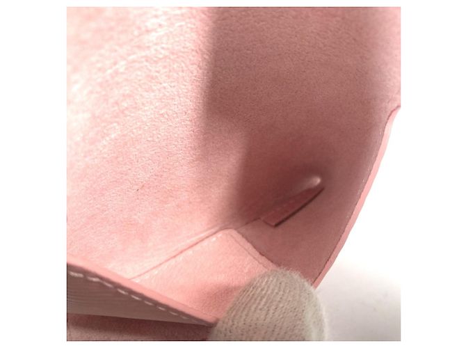 Pochette collana Epi Kirigami Louis Vuitton Rosa - vista 10