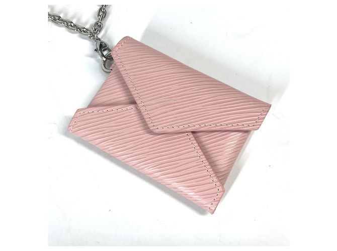 Pochette collana Epi Kirigami Louis Vuitton Rosa - vista 15