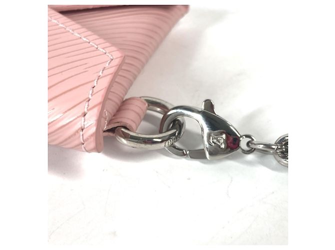 Pochette collana Epi Kirigami Louis Vuitton Rosa - vista 5