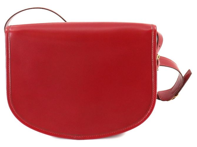 Hermès Borsa a Spalla Balle De Golf Hermes Rosso - vista 2