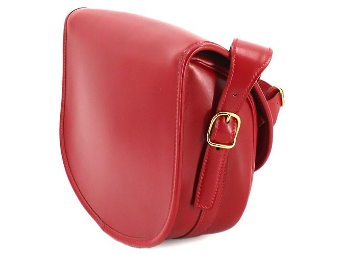 Hermès Borsa a Spalla Balle De Golf Hermes Rosso - vista 3
