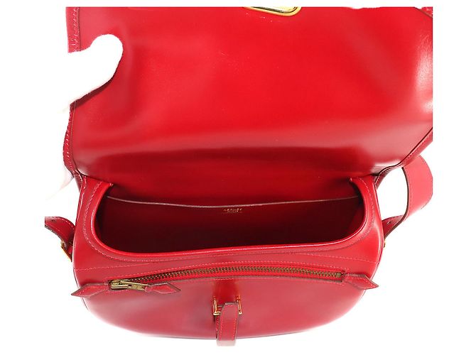 Hermès Borsa a Spalla Balle De Golf Hermes Rosso - vista 6