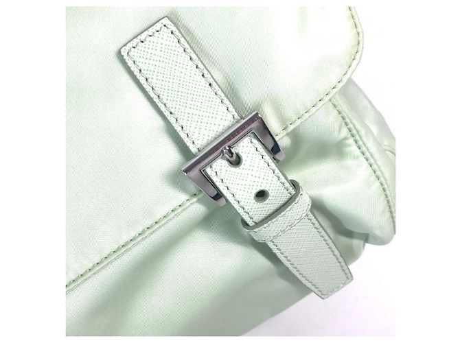 Borsa a Spalla Re-Nylon di Prada Verde - vista 10