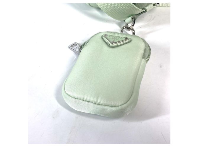 Borsa a Spalla Re-Nylon di Prada Verde - vista 6