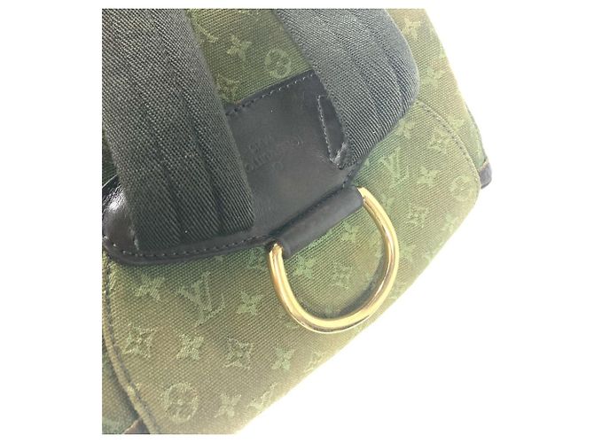 Louis Vuitton Monogram Montsouris GM Rucksack Braun Khaki - Ansicht 11