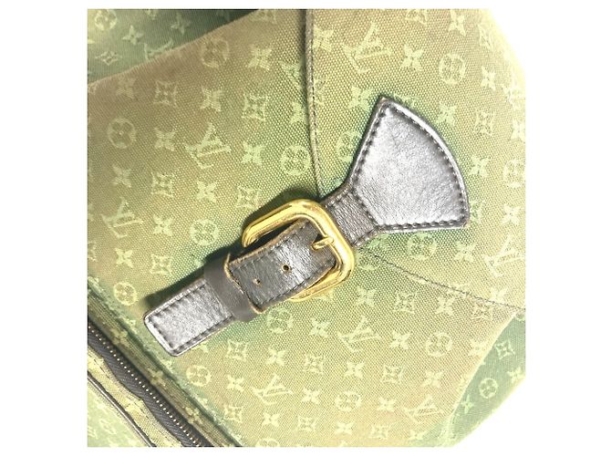 Louis Vuitton Monogram Montsouris GM Rucksack Braun Khaki - Ansicht 14