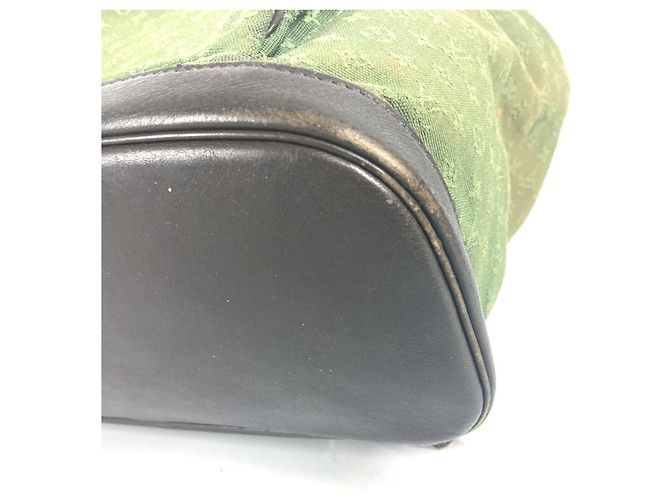 Louis Vuitton Monogram Montsouris GM Rucksack Braun Khaki - Ansicht 6