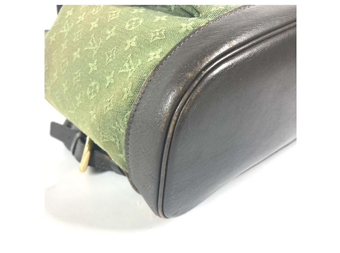 Louis Vuitton Monogram Montsouris GM Rucksack Braun Khaki - Ansicht 7